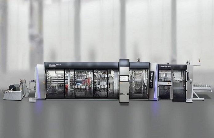 Efficient and sustainable production of polymer trays with the KMD 78.2 SPEED machine.